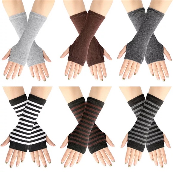 Scene Scenecore Emo Grunge Y2K Gloves - Picture 2 of 16